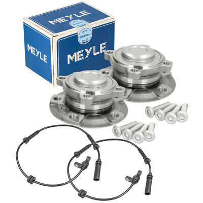 2x MEYLE 3006520002 Radlager mit Radnabe + ABS Sensor Vorne L+R für BMW F20-F23