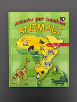 Atlas für Kinder Tiere Arten Lebensraum Verbreitung Buch Schwager & Steinlein