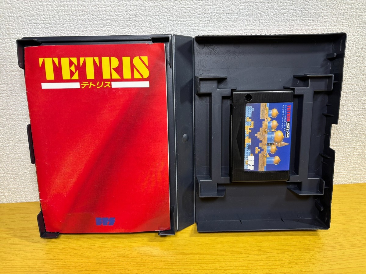 Tetris MSX 2 BPS Japan Import with box manual Cartridge | eBay