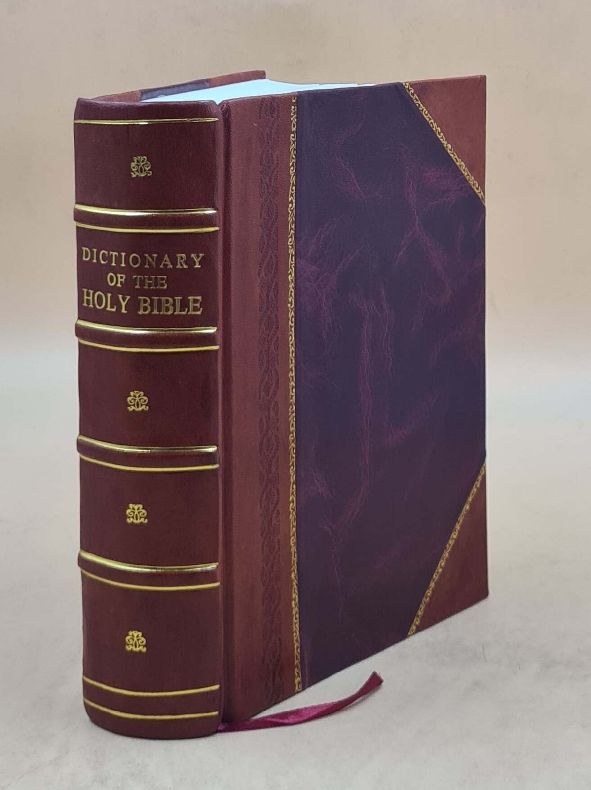 Dictionary Of The Holy Bible, For General Use In The Study Of Th [Leather Bound]