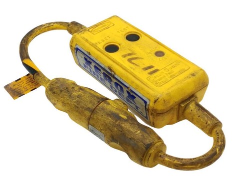 Hubbell GFP4C15A Portable Ground Fault Circuit Interrupter Class A 120V 15A 60HZ