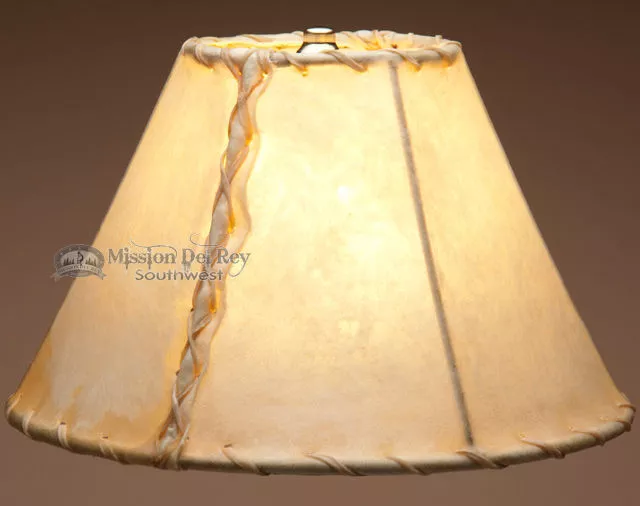 Rustic rawhide lamp shades deals
