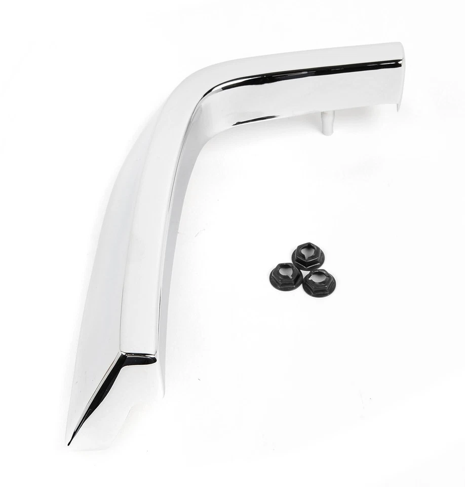 ¡NUEVO! Ford Mustang 1971-1972 cromo guardabarros delantero molduras derecha e izquierda Foto 2 de 4