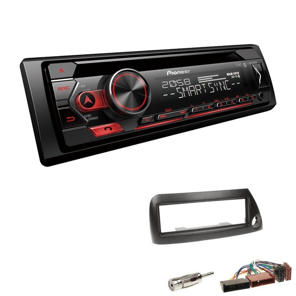 Pioneer 1-DIN Autoradio CD Bluetooth Spotify USB FüR Ford KA 1996-2008 Schwarz-image