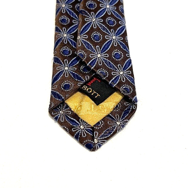 Robert Talbott Tie Geometric Flower Elegance Luxu… - image 17