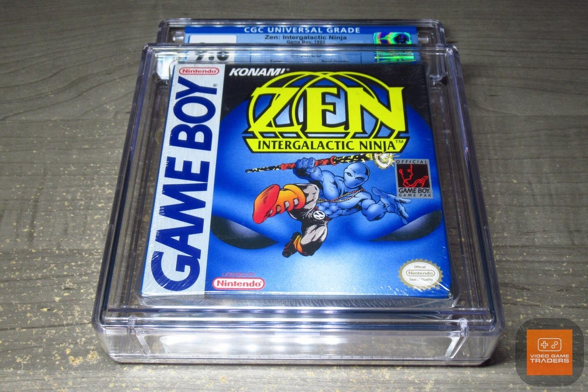 CGC 9.6 A - Zen: Intergalactic Ninja Original Game Boy, GameBoy