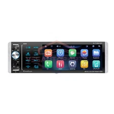 5.1in 1Din Touch Screen Car Radio Stereo Bluetooth AM/FM MP5 Player Android IOS