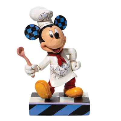 Jim Shore Disney CHEF MICKEY FIGURINE-BON APPETIT 6010090 NEW IN BOX