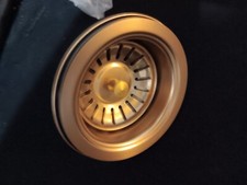 Signature Hardware SHBS140MG 3-1/2" Kitchen Sink Basket Strainer in Matte Gold