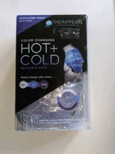 Thera Pearl Hot & Cold Color Changing Shoulder Wrap. New, In Package 