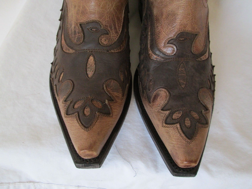 NEW Moonshine Spirit Brad Paisley 'Dublin' Cowboy Boots Men's 10.5 D Pointed Toe - Picture 3 of 7