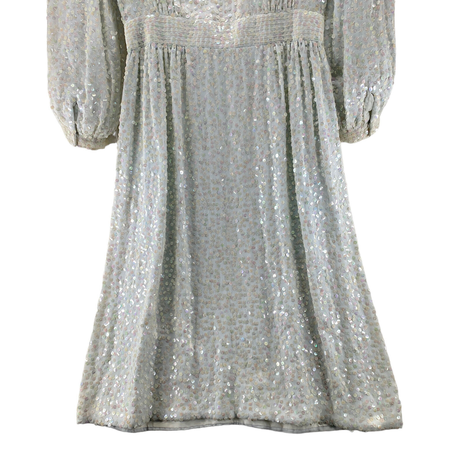 Vintage 1950s Bonwit Teller Embellished Dress Siz… - image 11