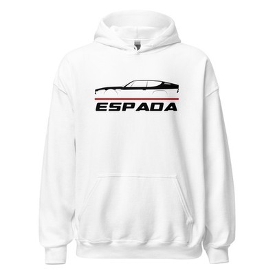 Premium Hoodie For Lamborghini Espada 1968-1978 Car Fans Christmas Gift