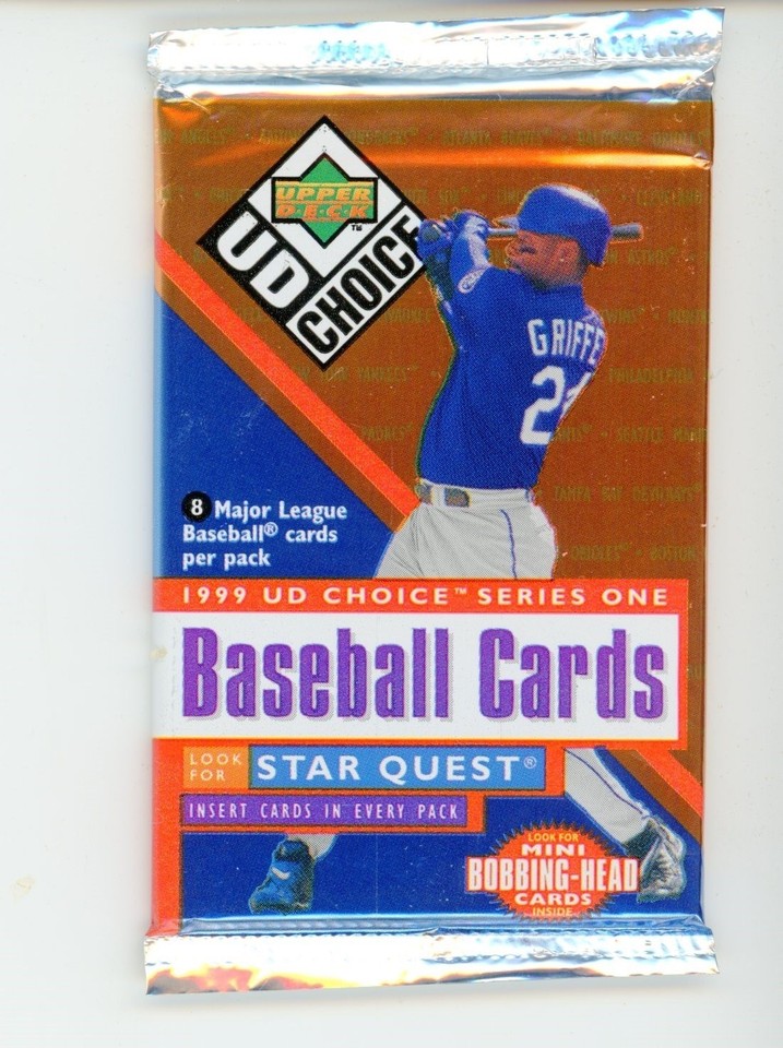 1999 UD Choice Baseball Pick Your Card - Base, Inserts & Rookies