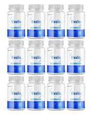 (12 Pack) Vivalis for Men ed Male Health Pills to Boost Energy & Vitality