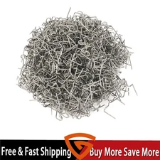 500Pcs Hot Staples Plastic Welding Wave Stapler For Car Bumper Repair 0.8mm
