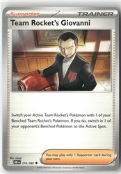 Team Rocket's Giovanni 174/182 Destined Rivals Uncommon