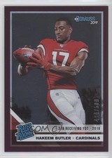 2019 Panini Donruss Rated Rookie Stat Line Season /500 Hakeem Butler #316 7m3