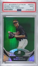 2011 Bowman Platinum Prospects Green 389/599 Manny Machado #BPP83 PSA 9 MINT 5a4