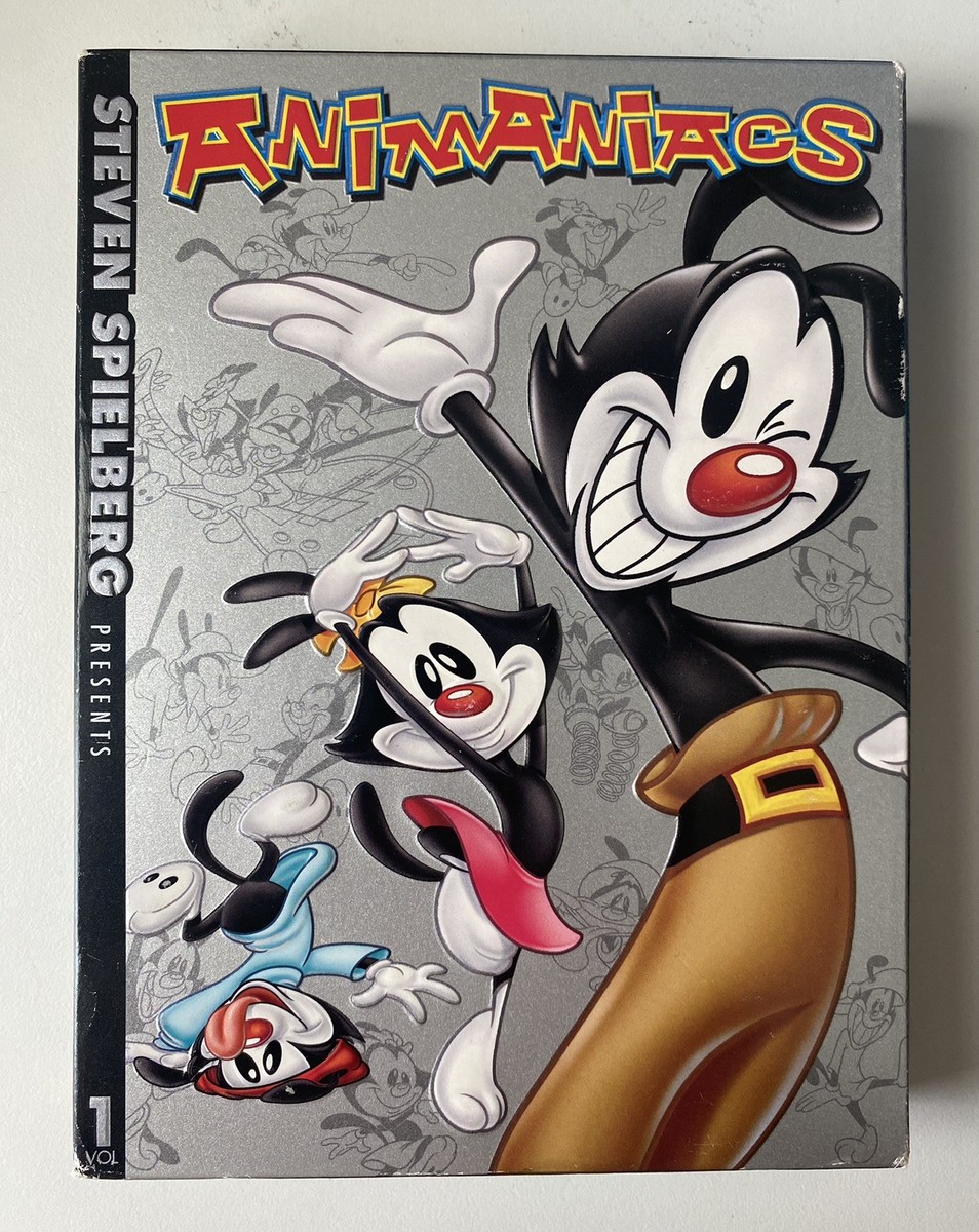 AAA DVD 1st〜5th Animaniacs: Volume 1 (DVD, 5-Disc Set) Steven Spielberg