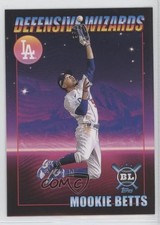 2021 Topps Big League Defensive Wizards Mookie Betts #DW-1 06z2