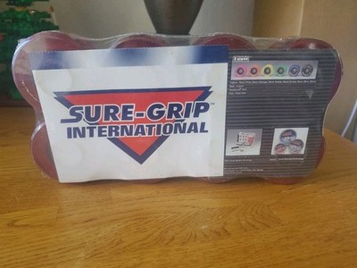 Sure Grip Spirit International Skate Wheels 62mm Clear Red Motion Rare Unused 