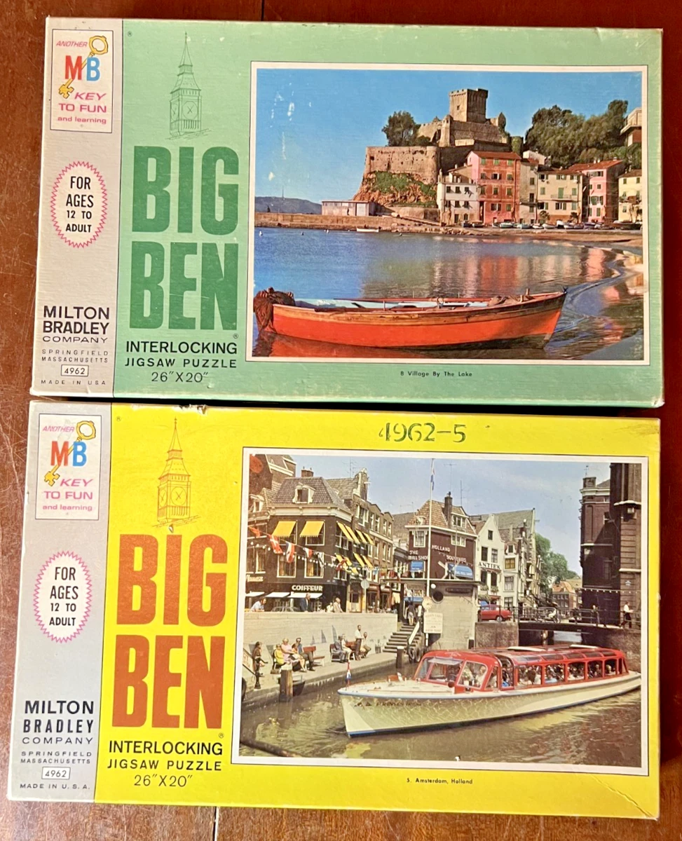 Milton Bradley Vintage Puzzles for sale | eBay