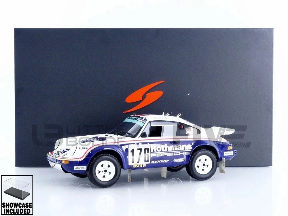 Miniature Spark 1/43 – Porsche 911 (992) Rallye Dakar 2023 – N°953 Roughroads