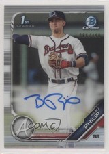 2019 Bowman Draft Chrome Pick Refractor 86/499 Beau Philip #CDA-BP Auto 00jz