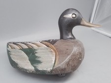 Alte Ente,Stockente,Lockente,Jagd Atrappe,Lockvogel,Holz/Kork