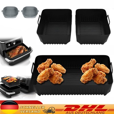 Silikonform Heiluftfritteuse silikoneinsatz für Cosori/Ninja Air Fryer Zubehör