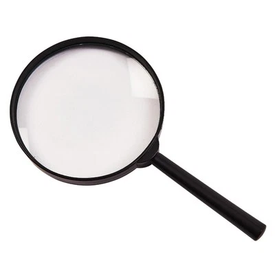 TOOLZONE 100mm MAGNIFYING GLASS 4" LARGE MAGNIFIER READING GLASS LENS HANDHELD UK