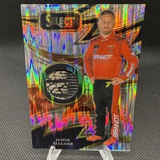 JUSTIN ALLGAIER 2025 PANINI SELECT RACING SPARKS RELIC #S-JAL FLASH PRIZM