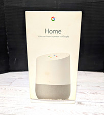 Google Home Smart Speaker Voice Control Built-In Stereo Wi-Fi With Cord Works