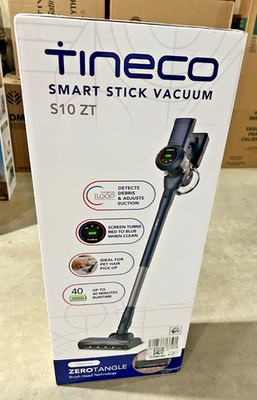 *Brand New* Tineco S10 ZT ZeroTangle Cordless Stick Vacuum 130W (Blue) Smart