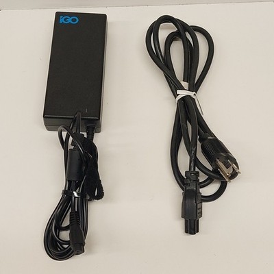 iGo AC Power Adapter 19.5V 90W 6630137-0100 Black -Tested - Free Shipping 