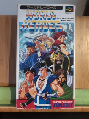 World Heroes (Super Nintendo Entertainment System, 1993) - Japanese Version