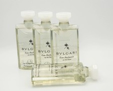 BVLGARI au th  Blanc White Tea Shower Gel - 2.5 Fl oz / 75mL Pack Of 8 NEW