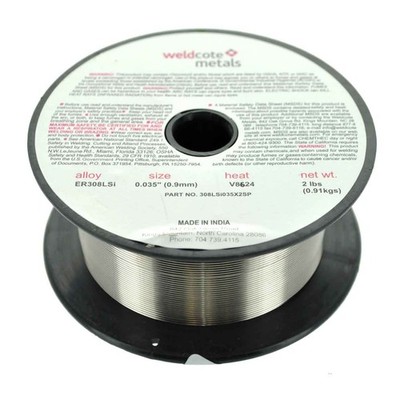 Weldcote 308LSI .035 X 2# Spool Stainless Steel Wire 2 lbs