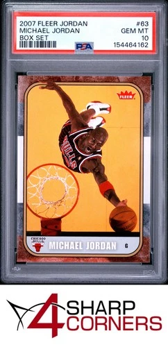 2007 Fleer Jordan PSA 10