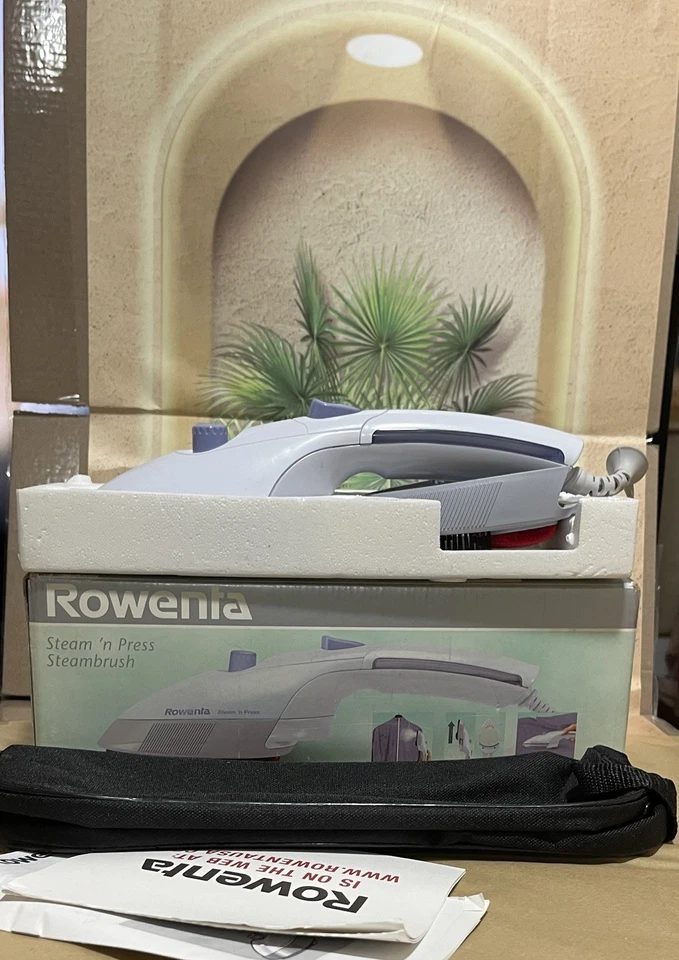 Rowenta Steam N Press Cepillo de Vapor Plancha de Vapor de Viaje DA65 Foto 4 de 4
