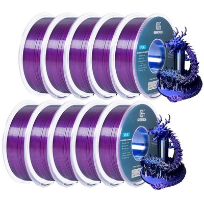 5/10kg Geeetech Silk PLA 3D Drucker Filament Glänzende Seide PLA 1,75mm 1kg/roll