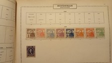 Lot de timbres Honduras different alt old anciens vieux