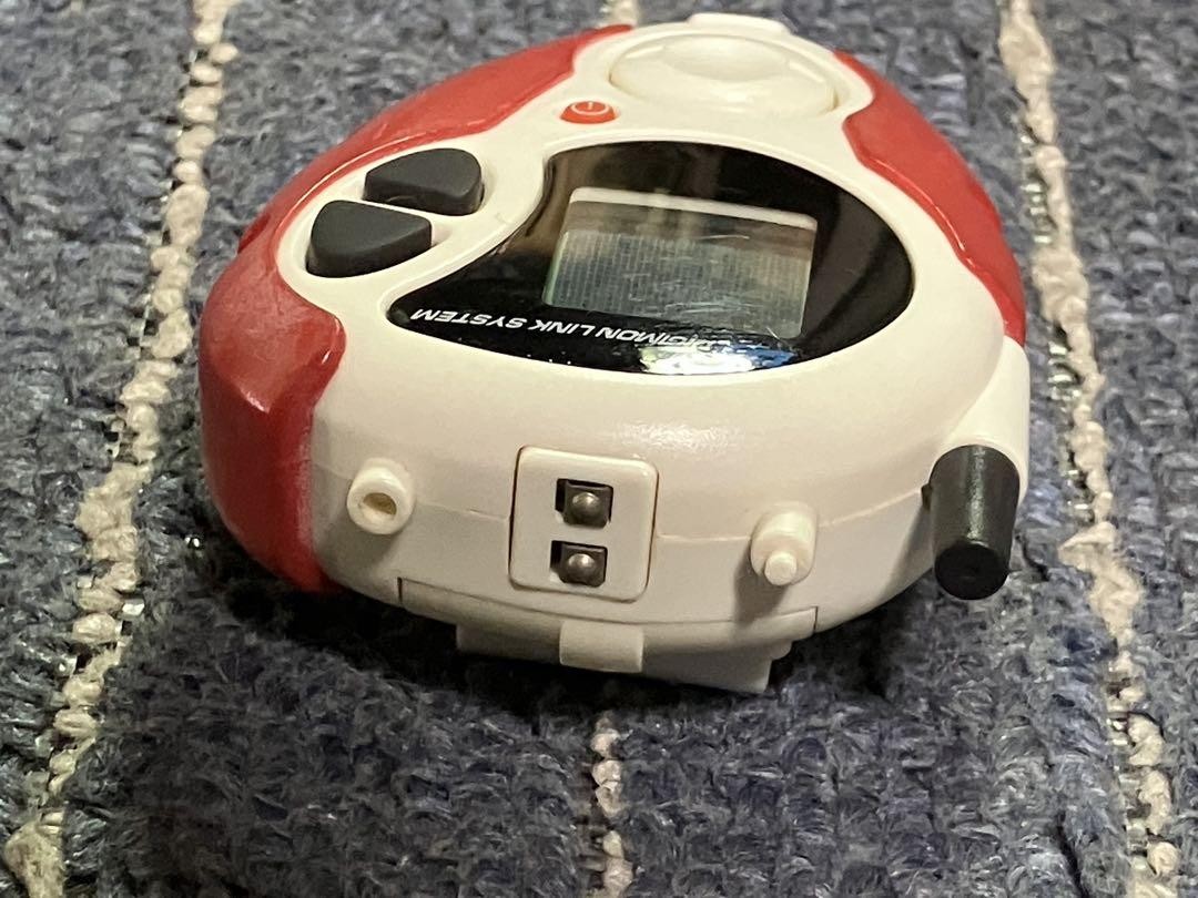 Bandai Digimon Link Sistem Adventure 02 Digivice D-3 white & red