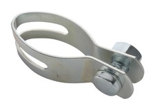 Tourenbandage Fahrrad Schelle Bremse Halter 26 x 17 mm oval NIROSTA Rahmenschell