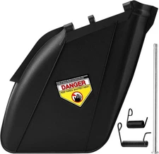 Braveboy Chute Cover with Hardware Compatible with Jo-hn Deere 42” Mower