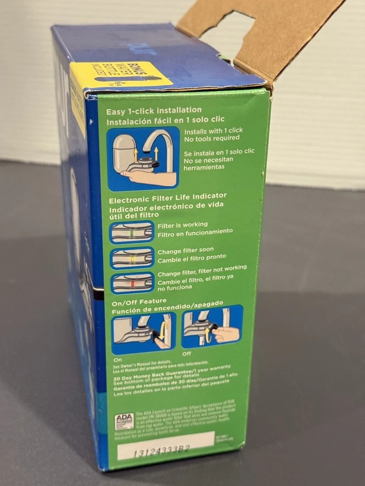 Pur FM-3800B Mineral Clear Faucet Mount with Filter System Open Box 2 Filters - Image 2 of 4