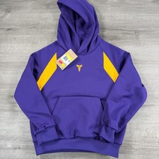 Nike Mamba Mentality Hoodie Kids Small Kobe Bryant Purple Gold Therma-FIT