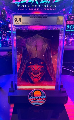 Star Wars Shadow of Maul #1 John Giang Virgin LTD 800 CGC 9.4 MegaCon