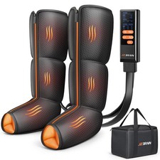 Leg Compression Massager with Heat for Circulation, Pain